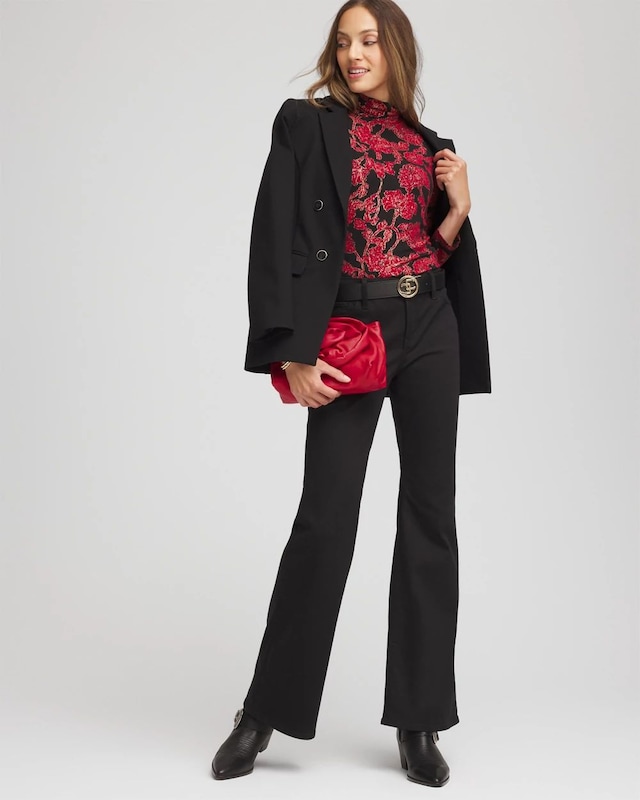 Touch of Cool Mockneck Layering Tee - image 2